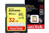 Thẻ nhớ SD Sandisk Extreme 32GB 90MB/s
